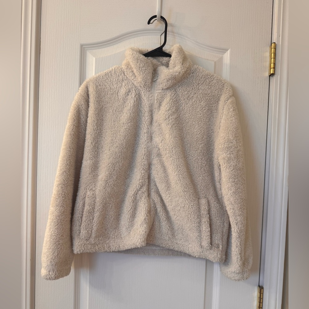 Marine Layer size small Full Zip High Neck Sherpa Jacket